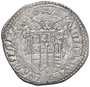 NAPLES Charles V (1516-1556) Tarì initials R - Magliocca 34/...