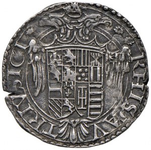 NAPOLI Carlo V (1516-1556) Tarì IBR - cfr. Magliocca 39...