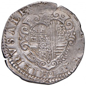 NAPLES Philippe II (1554-1598) Demi-ducat 1575 - Magli...
