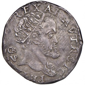 NAPLES Philip II (1554-1598) Tarì - Magliocca 54 AG (g...