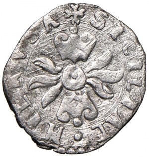NAPLES Philip II 1554-1598) Half carlin initials IAF / ...