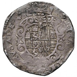 NAPLES Philippe III (1598-1621) Demi-ducat 1609 initiales ...