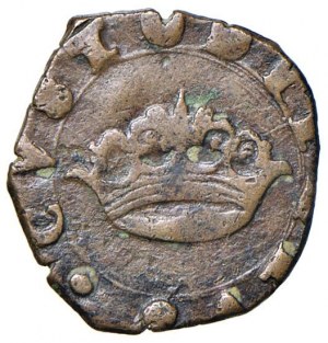 NAPLES Philip IV (1621- 1665) 2 Horses 1636 with crown...