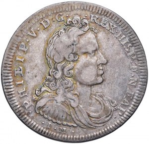 NAPLES Philippe V (1700-1707) Demi-ducat 1707 - Marteau...
