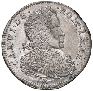 NAPLES Charles VI (1711-1734) Tarì 1715 IM under the arm...