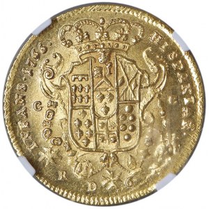 NAPOLI Ferdinando IV (1759-1799) 6 Ducati 1766 - Maglio...