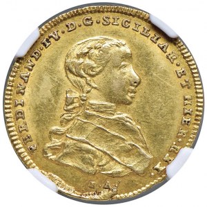 NAPLES Ferdinand IV (1759-1799) 4 Ducati 1761 I A - But...