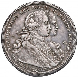 NAPOLI Ferdinando IV (1759-1799) Piastra 1772 - Nomisma...