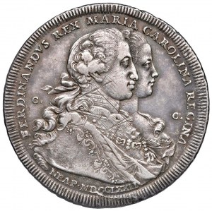 NAPLES Ferdinand IV (1759-1799) Plate 1772 - Nomisma...