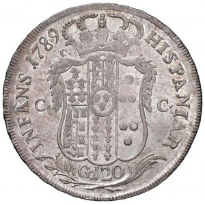 NAPOLI Ferdinando IV (1759-1799) Piastra 1789 - Maglioc...