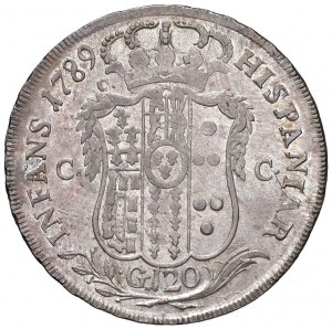 NAPOLI Ferdinando IV (1759-1799) Piastra 1789 - Maglioc...
