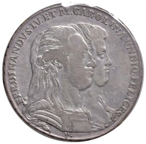 NAPLES Ferdinand IV (1759-1816) Plate 1791 P- under ...