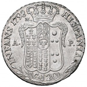 NAPOLI Ferdinando IV (1759-1799) Piastra 1798 - Nomisma...