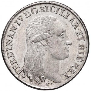 NAPOLI Ferdinando IV (1759-1816) Mezza piastra 1798 - M...