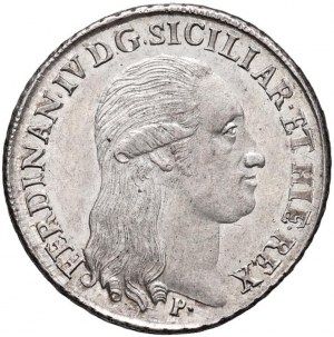 NAPLES Ferdinand IV (1759-1816) Half plate 1798 - M...