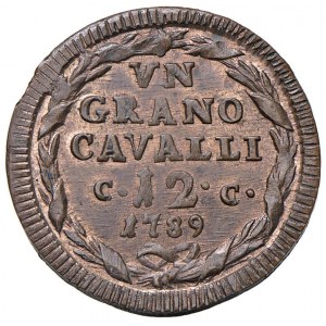 NAPLES Ferdinand IV (1759-1816) Pšenice 1789 - Magliocca...