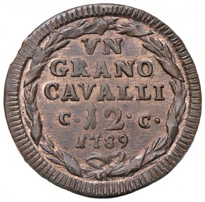 NAPLES Ferdinand IV (1759-1816) Wheat 1789 - Magliocca...