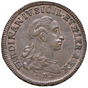 NAPOLI Ferdinando IV (1759-1816) 3 Tornesi o Pubblica 1...