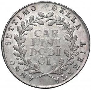NAPLES Neapolitan Republic (1799) 12-carat plate...