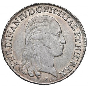 NAPLES Ferdynand IV (1799-1805) 1802 Płyta - Maglioc...