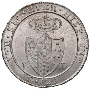 NAPOLI Ferdinando IV (1799-1805) Piastra da 120 grana 1...