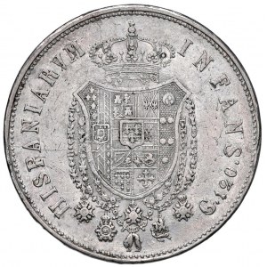 NAPOLI Ferdinando I (1816-1825) 120 Grana 1817 Re-impre...