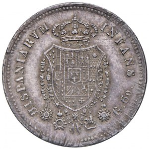 NAPOLI Ferdinando I (1816-1825) 60 Grana 1818 - Maglioc...