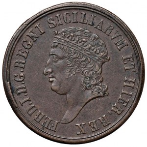 NAPLES Ferdinand I of Bourbon (1816-1825) 8 Tornesi 18...
