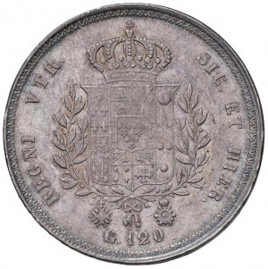 NAPOLI Francesco I (1825-1830) Piastra 1826 Re-impressa...