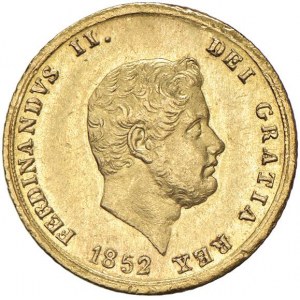 NAPOLI Ferdinando II (1830-1859) 3 Ducati 1852 - Maglio...