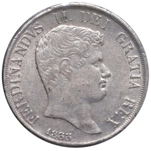 NAPOLI Ferdinando II (1830-1859) Piastra 1833 - Maglioc...