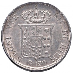 NAPOLI Ferdinando II (1830-1859) Piastra 1834 - Maglioc...