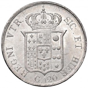 NAPOLI Ferdinando II (1830-1859) Piastra 1836 - Maglioc...