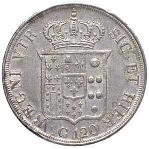 NAPOLI Ferdinando II (1830-1859) Piastra 1837 - Maglioc...