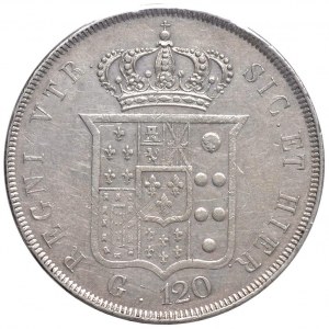 NAPOLI Ferdinando II (1830-1859) Piastra 1840 - Maglioc...