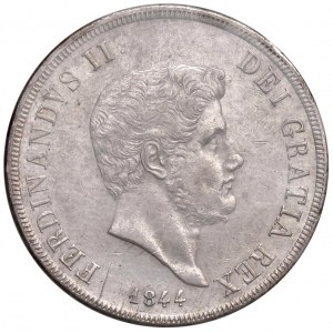 NAPOLI Ferdinando II (1830-1859) Piastra 1844 - Maglioc...