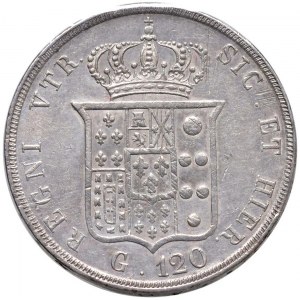 NAPOLI Ferdinando II (1830-1859) Piastra 1847 - Maglioc...