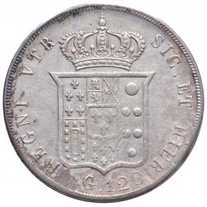 NAPOLI Ferdinando II (1830-1859) Piastra 1849 - Maglioc...
