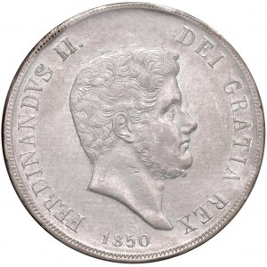 NAPOLI Ferdinando II (1830-1859) Piastra 1850 - Maglioc...