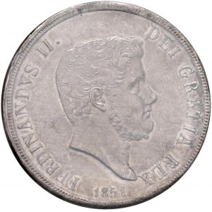 NAPOLI Ferdinando II (1830-1859) Piastra 1851 - Maglioc...