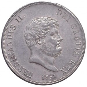 NAPOLI Ferdinando II (1830-1859) Piastra 1851 - Maglioc...