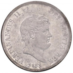 NAPOLI Ferdinando II (1830-1859) Piastra 1853 - Maglioc...