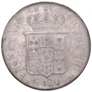 NAPOLI Ferdinando II (1830-1859) Piastra 1854 - Maglioc...