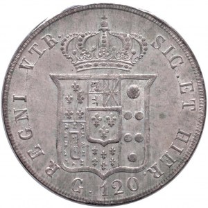NAPOLI Ferdinando II (1830-1859) Piastra 1856 - Maglioc...