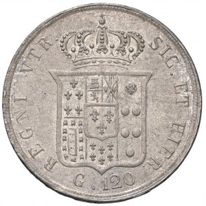 NAPOLI Ferdinando II (1830-1859) Piastra 1857 - Maglioc...