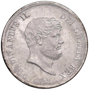NAPLES Ferdinand II (1830-1859) Plaque 1858 - Maglioc...