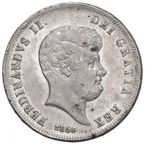 NAPOLI Ferdinando II (1830-1859) Mezza piastra 1854 - M...