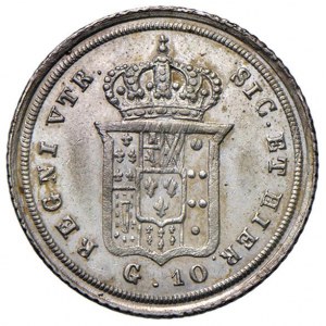 NAPOLI Ferdinando II (1830-1859) Carlino 1841 - Maglioc...