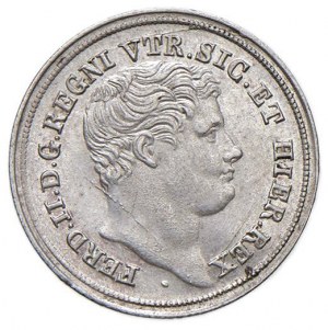 NAPLES Ferdinand II (1830-1859) Half a pug 1836 - N...