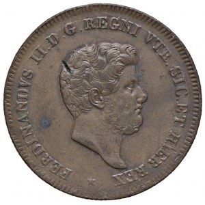 NAPOLI Ferdinando II (1830-1859) 3 Tornesi 1839 - Magli...